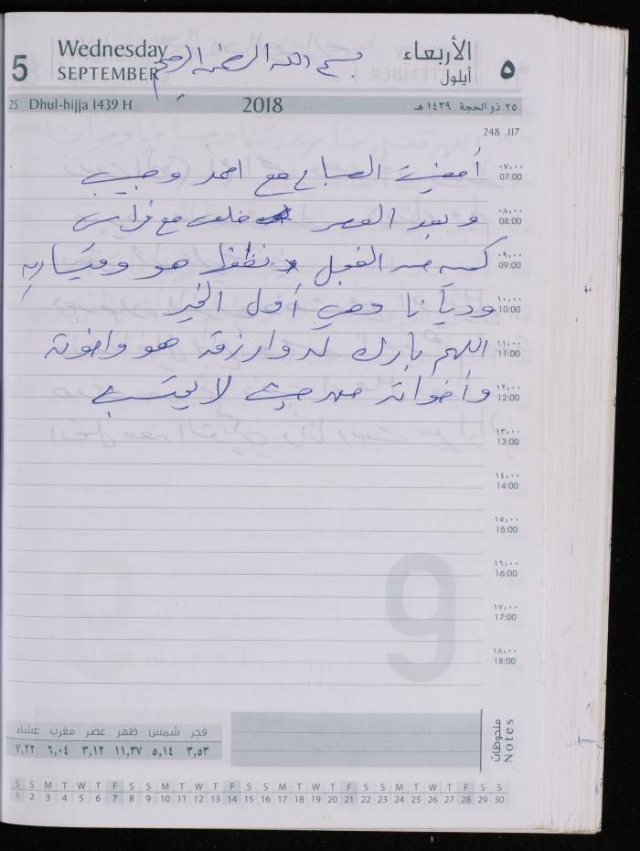 The Diary of Fadeyyeh Darabe, Dura- Hebron, 2018