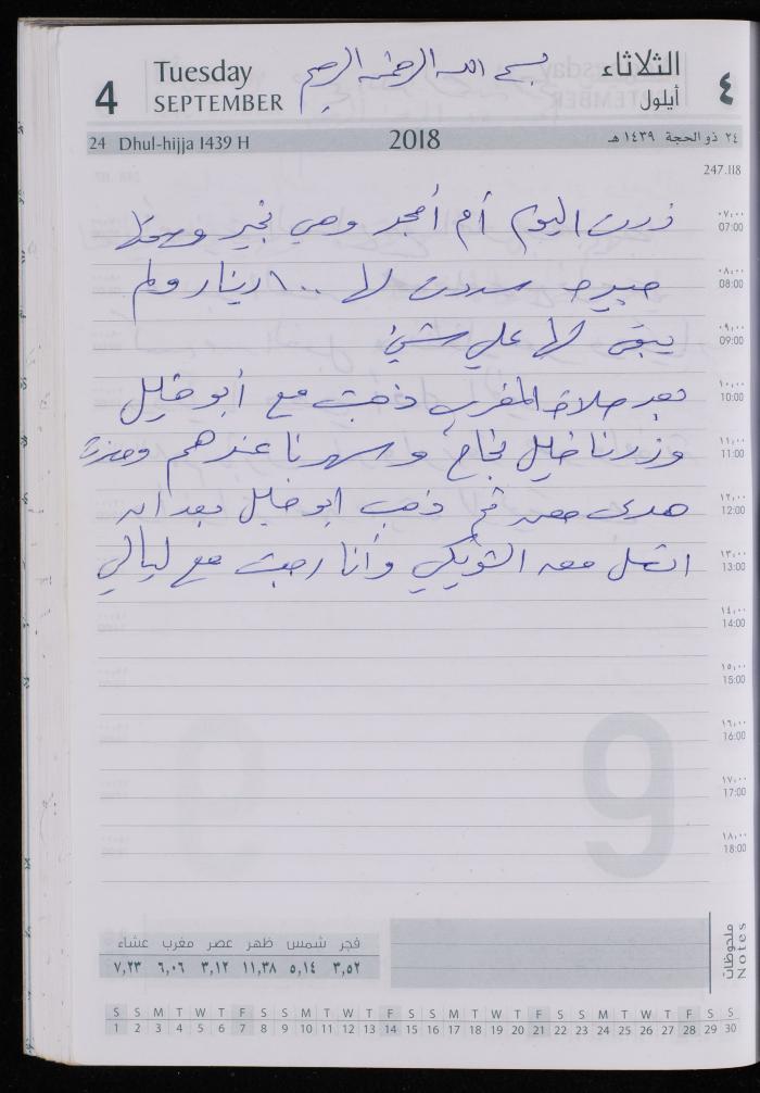 The Diary of Fadeyyeh Darabe, Dura- Hebron, 2018