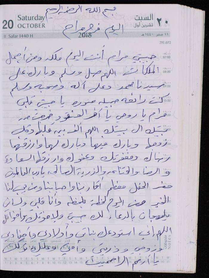 The Diary of Fadeyyeh Darabe, Dura- Hebron, 2018