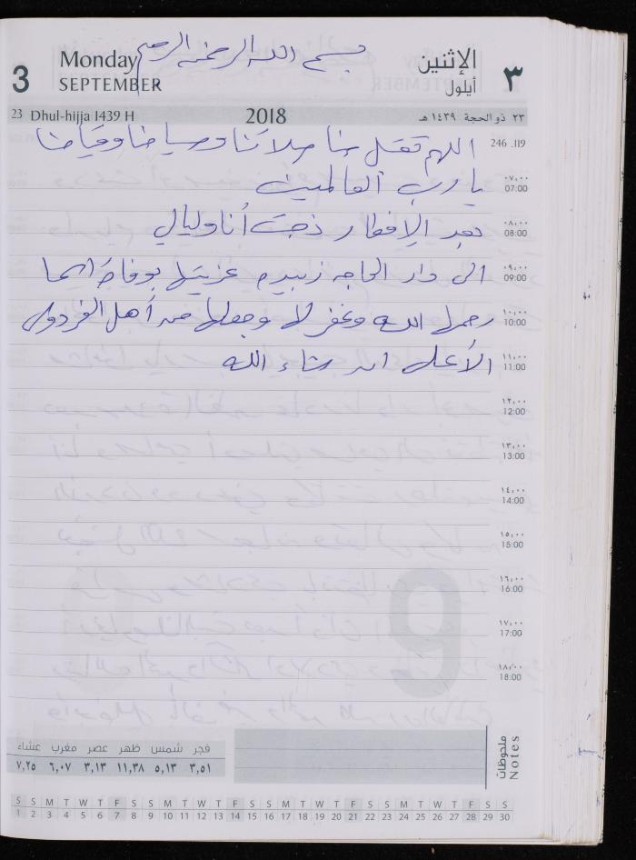 The Diary of Fadeyyeh Darabe, Dura- Hebron, 2018