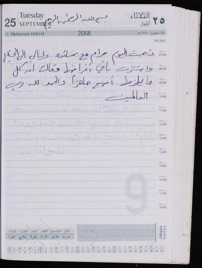 The Diary of Fadeyyeh Darabe, Dura- Hebron, 2018