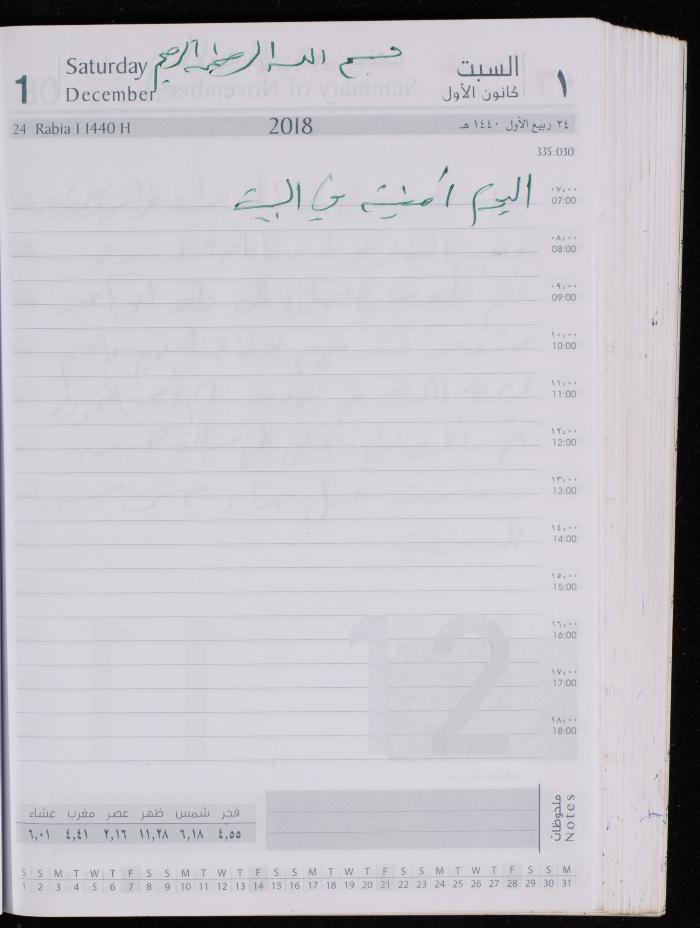 The Diary of Fadeyyeh Darabe, Dura- Hebron, 2018