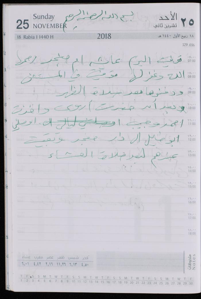 The Diary of Fadeyyeh Darabe, Dura- Hebron, 2018