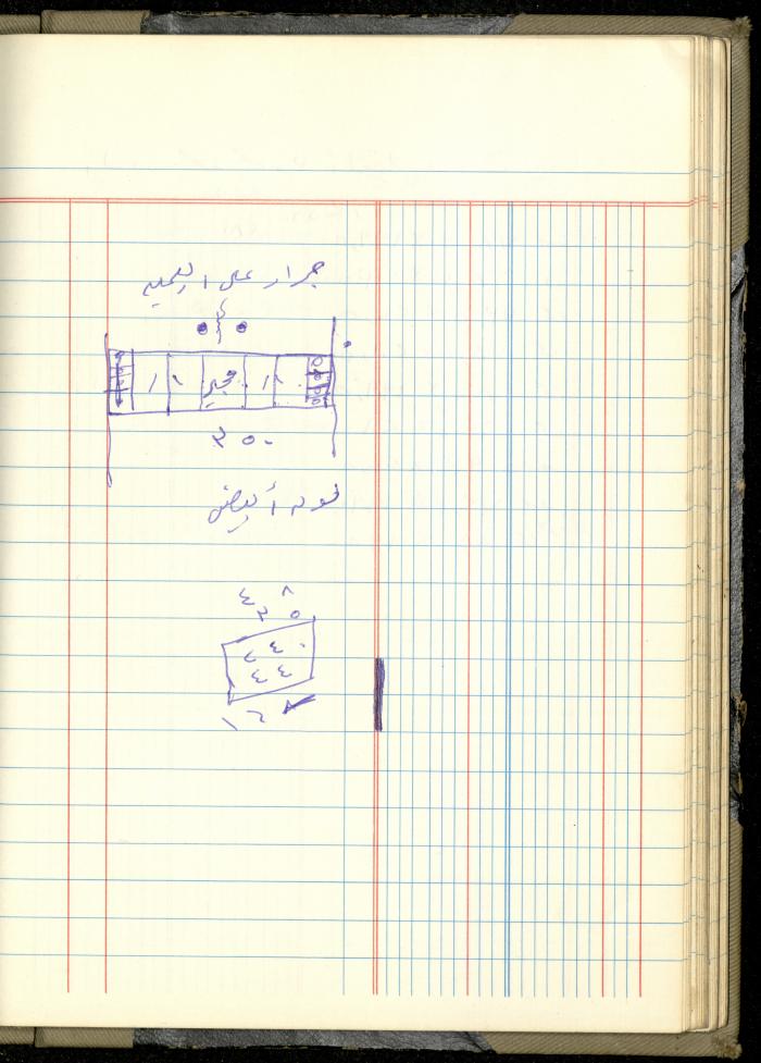 Ahmad Nammoura's Measurements and Accounts Book, Amman - Jordan, 1988