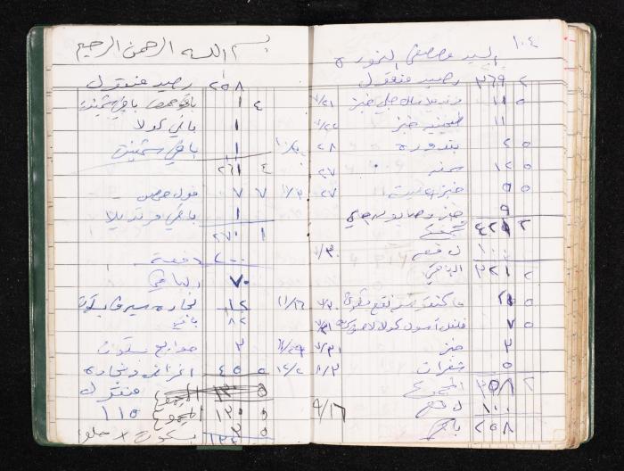 A Notebook of Fadeyyeh Darabe's Financial Accounts, Dura-Hebron, the 1990s 
