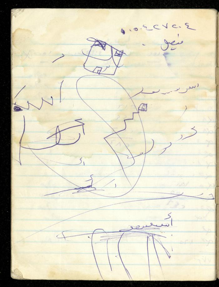 Fadeyyeh Darabe's Financial Accounts Notebook, Dura-Hebron, 1997