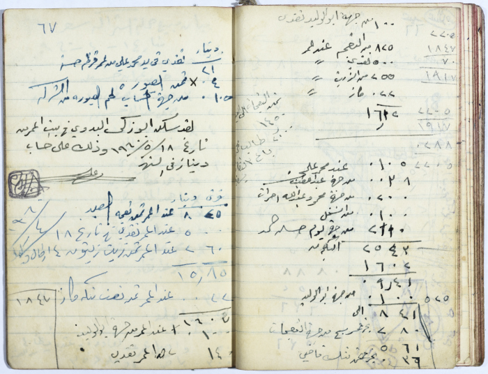 Ledger of Muhammad ʿaly al-Malukh's Olive Press 