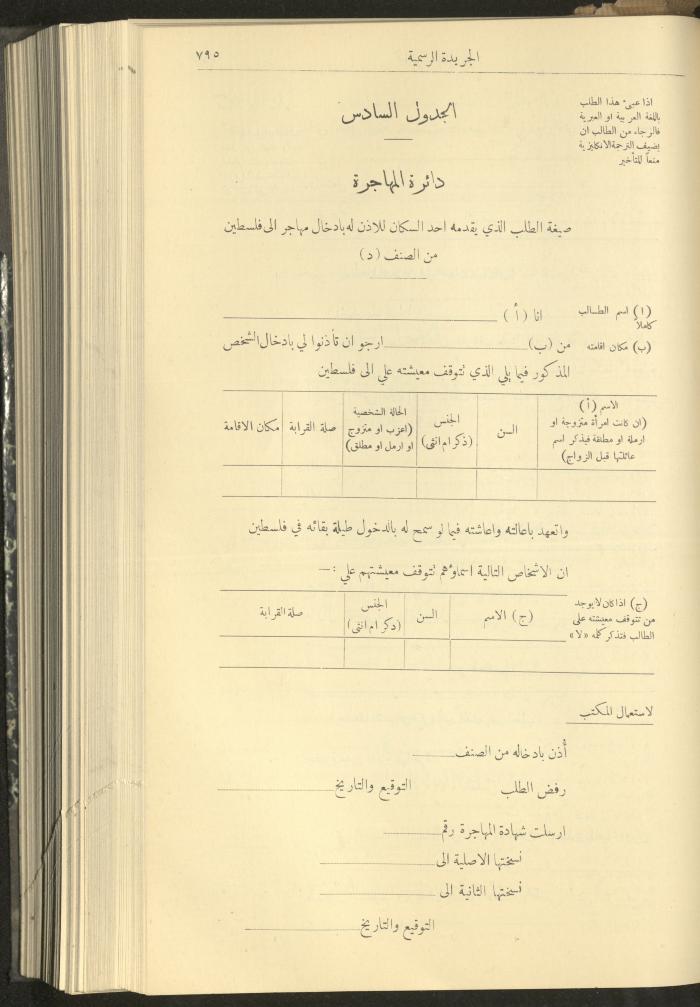 Issue No. 312 of the Official Palestine Newspaper, 1 August 1932