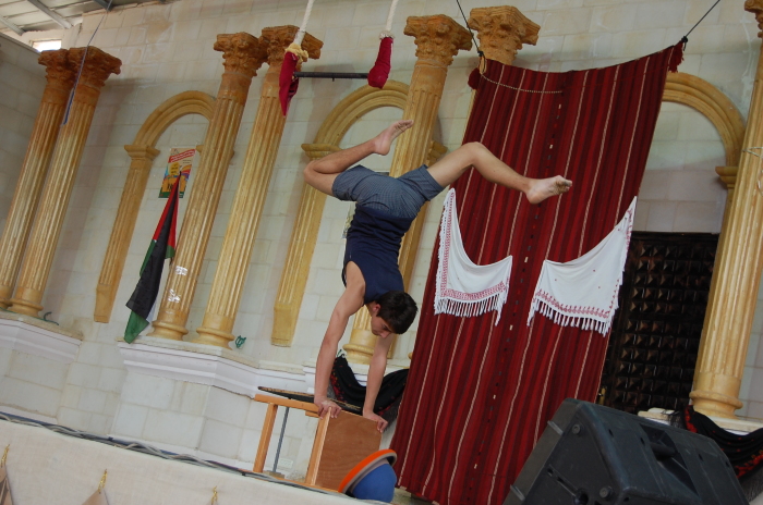 A Glimpse of a Performance by the Palestinian Circus School in Jenin