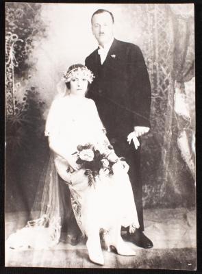Amin Kawar and Mary Kozma, Nazareth, 1924