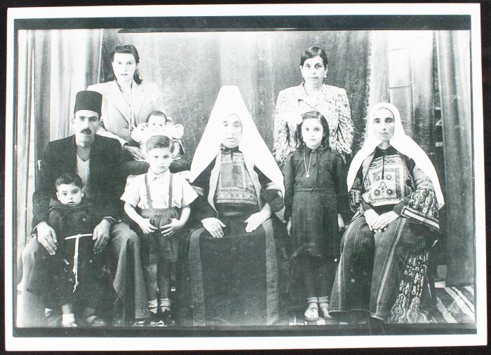 The Mahyoub Family from Bethlehem, 1920