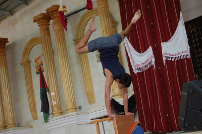 A Glimpse of a Performance by the Palestinian Circus School in Jenin