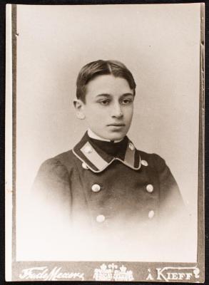 Jubran Kozma while Studying at Kyiv, Russia, 1907