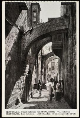 "Street Dolorosa", a Postcard