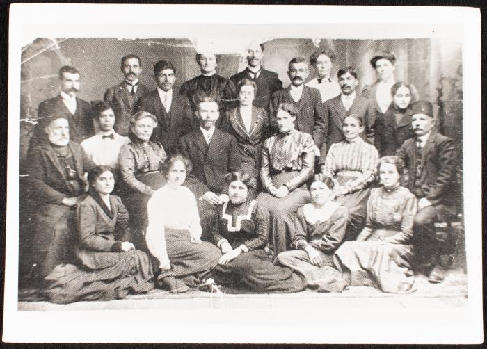Teachers and Students of the American Alliance School, Jerusalem, 1920