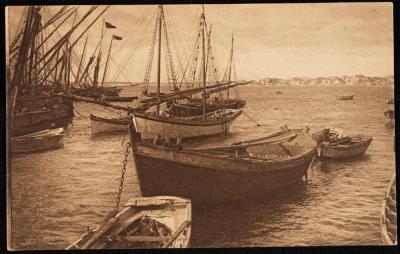 "The Sea Port of Jaffa", a Postcard