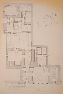 The Third-Floor Area Plan of al-Amam Family Home, Jerusalem, the 1990s