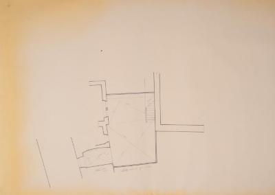 A Plan of a Building Near al-Aqsa Mosque, Jerusalem, the 1990s