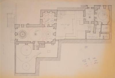 The Third-Floor Area Plan of al-Amam Family Home, Jerusalem, the 1990s