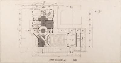 A Building Plan, Ramallah, the 1970s and 1980s 