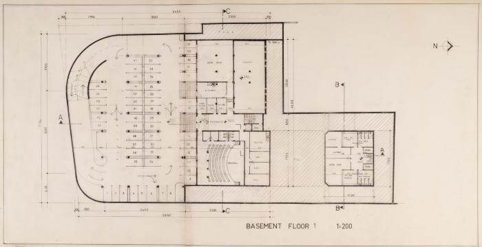 A Building Plan, Ramallah, the 1970s and 1980s 
