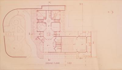 A Building Plan, Ramallah, the 1970s and 1980s 