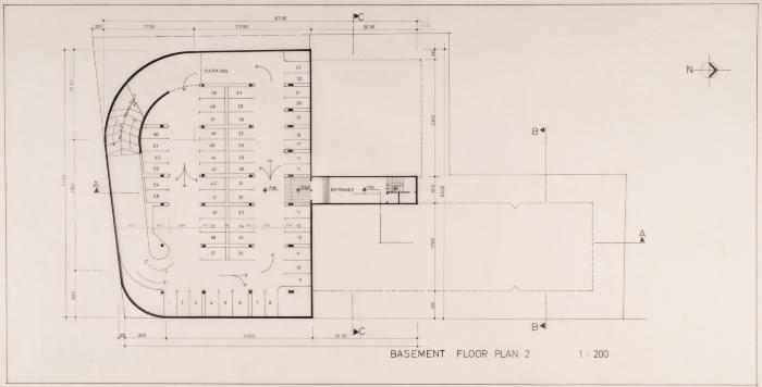 A Building Plan, Ramallah, the 1970s and 1980s 