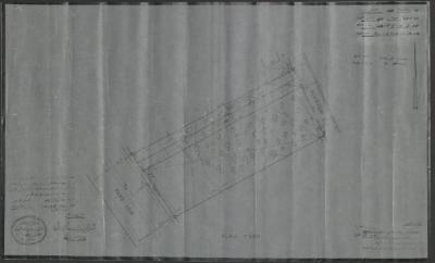 The Plan of Land Belonging to Husam Bhour al-Tawil, al-Bireh, 28 April 1987