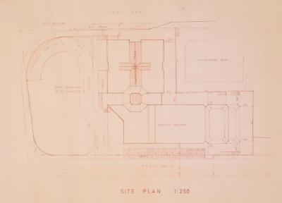 A Building Plan, Ramallah, the 1970s and 1980s 