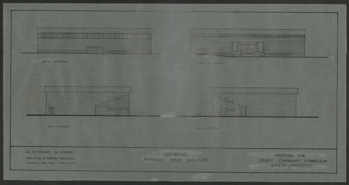 The First Draft of a Gym, Jericho, the 1980s 