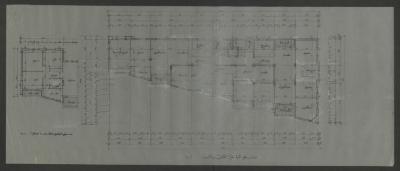 مخطط مسطح الطابقين الثاني والثالث لسكن تجاري لعائلة عناني، حلحول، 2 كانون الأول 1989