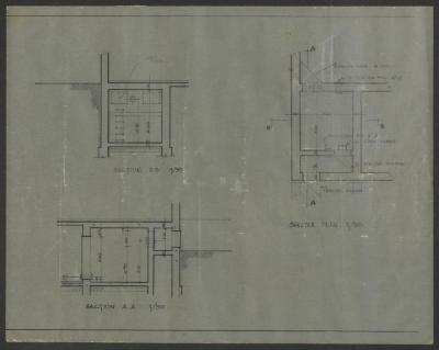 A Building Plan, Ramallah, the 1980s 