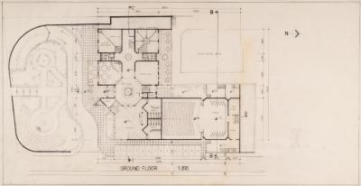 A Building Plan, Ramallah, the 1970s and 1980s 