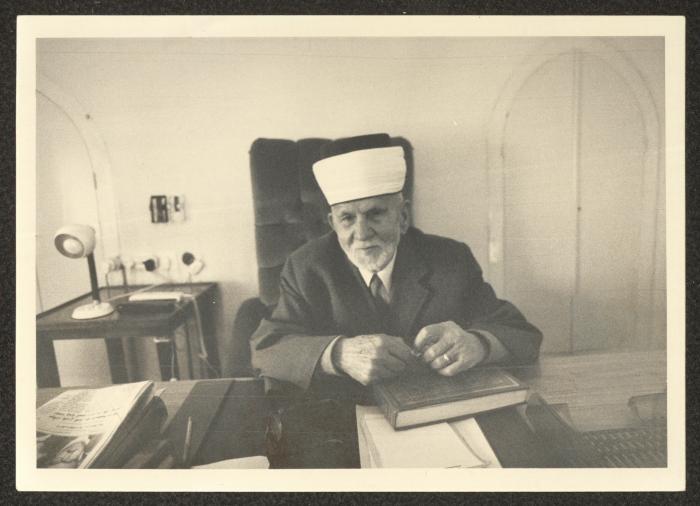 Sa'd Edin al-Alami in Jerusalem, the 1980s