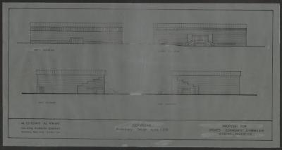 The First Draft of a Gym, Jericho, the 1980s 