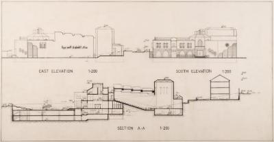 A Building Plan, Ramallah, the 1970s and 1980s 