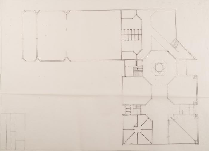 A Building Plan, Ramallah, the 1970s and 1980s 