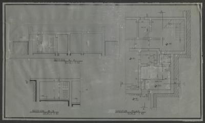 A Building Plan, Ramallah, the 1980s 
