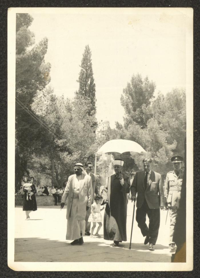 Sa'd Edin al-Alami, Jerusalem, the 1950s