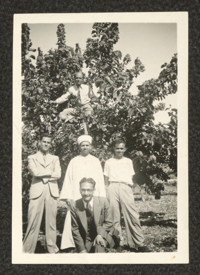 Sa'd Edin al-Alami in Jerusalem, the 1940s