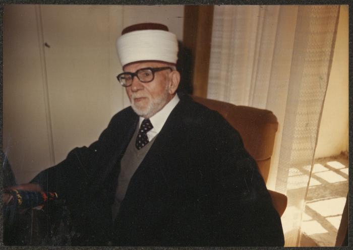 Sa'd Edin al-Alami in Jerusalem, the 1980s