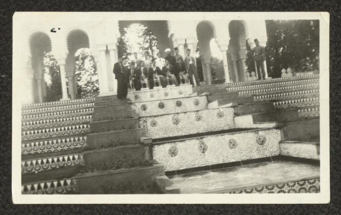 Sa'd Edin al-Alami in Egypt, 1936