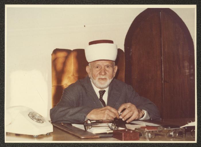 Sa'd Edin al-Alami in Jerusalem, the 1980s