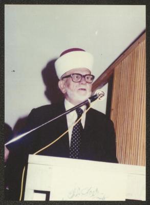 Sa'd Edin al-Alami in Jerusalem, the 1980s