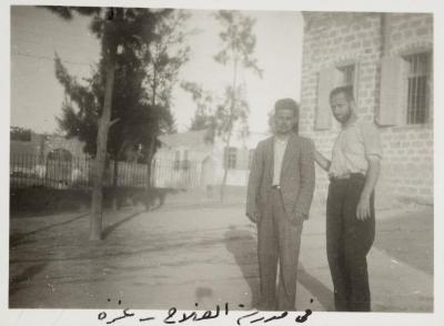 Sa'd Edin al-Alami in Gaza, the 1930s