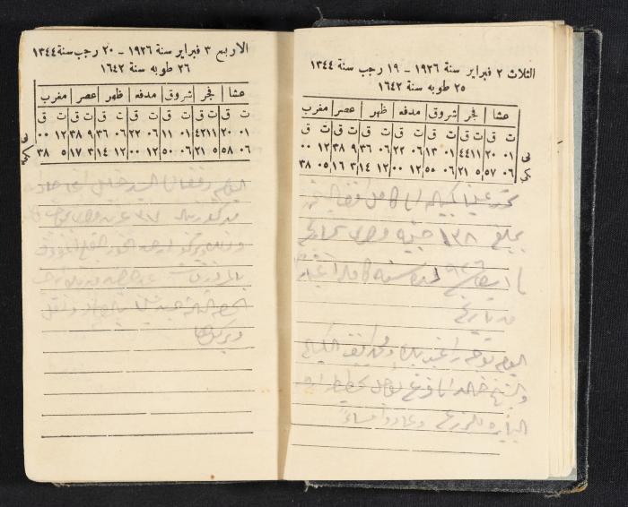 Abdel-Rahman al-Haj Ibrahim Diaries, Tulkarm, 1926
