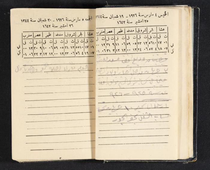 Abdel-Rahman al-Haj Ibrahim Diaries, Tulkarm, 1926