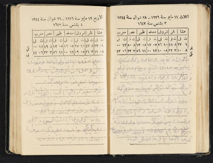 Abdel-Rahman al-Haj Ibrahim Diaries, Tulkarm, 1926