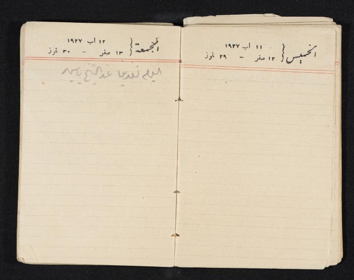 مذكرات عبدالرحمن الحاج إبراهيم، طولكرم، 1927