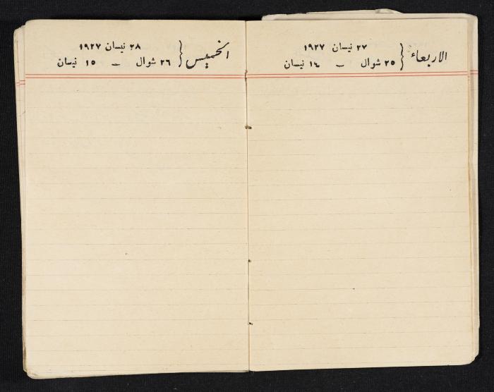 مذكرات عبدالرحمن الحاج إبراهيم، طولكرم، 1927